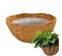 Coco Liner Insert en coco de rechange pour panier naturel, pot de fleurs, panier suspendu pour plantes