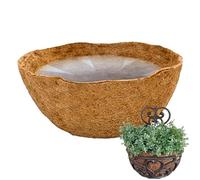 Coco Liner Insert en coco de rechange pour panier naturel, pot de fleurs, panier suspendu pour plantes