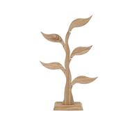 Coco Papaya Arbre à Boucles d'Oreilles en bois 40cm | Finition Bois brut naturel