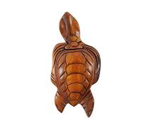 Coco Papaya Boîte à Secrets en Bois - Forme Tortue