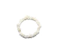 Coco Papaya Bracelet baroque Pierre de lune blanche