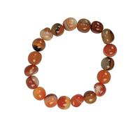 Coco Papaya Bracelet Cornaline AAA | Pierres roulées 10mm