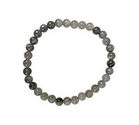 Coco Papaya Bracelet en Labradorite de Madagascar AAA | Boules 6mm