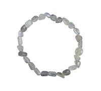 Coco Papaya Bracelet Labradorite de Madagascar AAA - mini pierres roulées