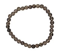 Coco Papaya Bracelet Quartz Fumé AAA | Boules 6mm