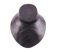 Coco Papaya Buste présentoir à colliers en bois massif noir