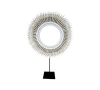 Coco Papaya Collier décoratif Bohème en Coquillages ø40cm et Son Socle