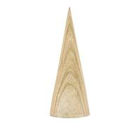 Coco Papaya Cône en bois 20cm - Présentoir à Bracelets et Montres | Finition Bois brut naturel