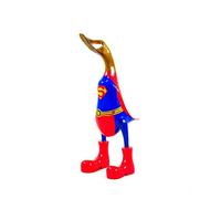 Coco Papaya Grand Canard Super-héros en Bois 35cm - Superman