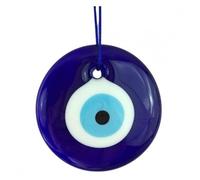 Coco Papaya Œil Turc/Œil Bleu en Verre ø6cm : Talisman Protecteur