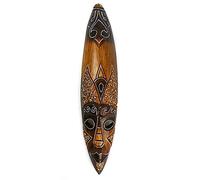 Coco Papaya Masque Africain en bois 50cm. Déco murale africaine.