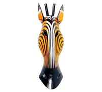 Coco Papaya Masque Antilope en Bois 50cm - Déco Savane