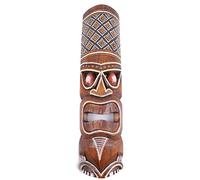 Coco Papaya Masque Tiki Polynésie 50cm en Bois.