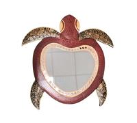 Coco Papaya Miroir Mural Forme Tortue 40x38cm. Décoration du Monde.