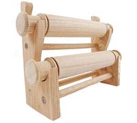 Coco Papaya Porte-bracelets et montres/Présentoir à bijoux 2 joncs en bois massif brut