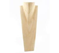 Coco Papaya Présentoir spécial Colliers Longs 60cm Buste en Bois Exotique Brut