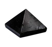Coco Papaya Pyramide de Tourmaline Noire polie 2x2cm