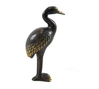 Coco Papaya Statuette Héron 13cm en Laiton