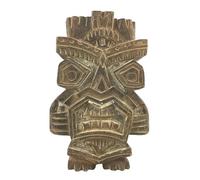 Coco Papaya Totem Koh Tao en Bois 30cm Style Tiki