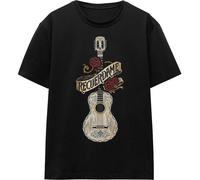 Coco - "Recuerdame Famous Guitar" T-shirt pour homme/femme unie TV17156 (S) (Noir)