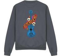 Coco - "Remember Me" Sweatshirt pour homme/femme unie TV4024 (L) (Charbon de bois)