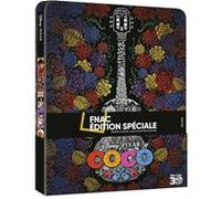 Coco – Blu-ray – Édition limitée exclusive Fnac SteelBook® Disney 3D + 2D + Bonus + Livret