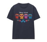 Coco - T-shirt motif/style Crâne fleuri - Femme (TV25242)