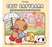 Coco Wyo - Cosy Capybara - Coloriages mignons et cocooning - Cosy colo