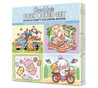 Coco Wyo's Cozy Boxed Set: Cozy Cuties; Cozy Corner; Cozy Vibes; Cozy Days (Cozy Spaces Coloring)