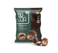 COCOA - Enrobées de Chocolat Noir BIO aux Noisettes - A l'unité (70g)