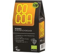 COCOA - Enrobées de Chocolat Noir BIO aux Raisins - A l'unité (70g)