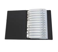 Cocoarm 0603 SMD Résistance Livre D'Échantillons, 170 Valeurs 1% Précision | 50 pièces de chaque valeur, dossier de stockage en PVC, réparation pour étudiants en ingénierie, Identification des