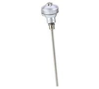 Cocoarm 1/2 NPT Thermocouple Terminal Head, Sonde de Capteur de Température en Acier Inoxydable avec PT100, Large Plage de -328 à 842 Fahrenheit pour un Usage Industriel (Tube de protection 200 mm)