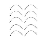 Cocoarm 10 Pièces Douilles G4 LED, Support pour Lampe Halogène Douille G4 pour MR16 MR11 avec Base en Silicone Facile à Installer par Pression