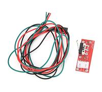 Cocoarm 10 Pièces Micro Interrupteur Interrupteur de sécurité en Plastique avec Rouleau 1A 125VAC 1NO 1NC Fil de 70 Cm pour équipement électronique et Installation Automatique de Machines
