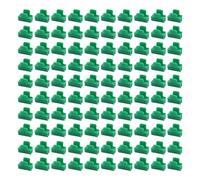 Cocoarm 100 Pièces Pinces de Serre en Plastique Pince de Film de Serre pour Filet de Couverture de Rangée et Cadres de Cerceau Installation Facile Tenue Solide pour Utilisation de Hangar de Tunnel