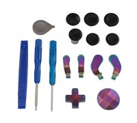 Cocoarm 13 en 1 Ensemble D'embouts Métalliques pour Manette Series 2 | Joysticks en acier inoxydable galvanisé, 4 palettes, 2 D-Pads, poignée texturée, kit d\'échange DIY, accessoire de jeu