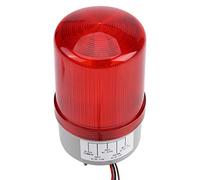 Cocoarm 1pc LED Gyrophare Rotatif, Lampe D'avertissement Rouge avec Performance Stable, pour Atelier Chantier AC220V