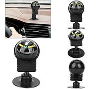 Cocoarm 2 Pack Boussole de Voiture Guide à Bille avec Ventouse pour Randonnée Camping en Plein Air