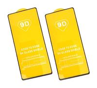 Cocoarm 2-pack Verre trempé 9D HD pour écran Mobile (Type 1 pour | Impression sur soie à couverture complète, film pliable à 180 degrés, bouclier incassable anti-rayures, installation facile
