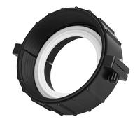Cocoarm 2 Pouces Spa Hot Tub Heater Split Nut Union, Écrou Fendu en Plastique avec Vis Fixes pour Les Trous de Montage de Bride de Chauffe-Eau