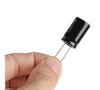 Cocoarm 20 Condensateurs électrolytiques Axiaux 450 V 22 Uf, Résistant à la Chaleur, Faible Fuite pour les Professionnels de l'électronique, Idéal pour les Amplificateurs à Tubes et les