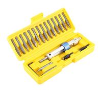 Cocoarm 20 PCS BIG DE PROCHE SET des Bits d'outils Rotatifs et Accessoires avec Boîte DE Rangement en Plastique pour les Projets DE Bricolage Réparation et Artisanat