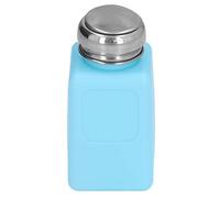 Cocoarm 200ml Distributeur de Solvant Antistatique Sécurité ESD Bouteille d'alcool à Pression avec Couvercle en Acier Inoxydable pour Distribution D'Acétone, IPA et (Blue)