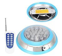 Cocoarm 24 W LED Lumière sous-Marine RVB Lumière de Piscine AC 12 V PC ABS Télécommande IP68 24 LED 2000 LM pour Décoration d'éclairage Mural de Jardin de Fontaine de Piscine