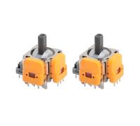 Cocoarm 2pcs Module Joystick 3D à Capteur Analogique, Remplacement | Joystick sans dérive, capteur à effet Hall en métal ABS, culbuteur résistant à la rouille, Module de réparation de