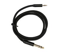 Cocoarm 3.5mm vers 6.35mm Câble Stéréo 1/4 Pouce vers 1/8 Pouce Câble Aux Mâle avec Connecteurs Plaqués Or 24K pour Ampli Guitare Clavier Enceinte Table de Mixage