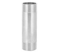 Cocoarm 304 Connecteur de Mamelon en Acier Inoxydable, Raccord de Tuyau fileté, Filetage Mâle NPT 1 Pouce, pour des Températures élevées, avec une Résistance à L'impact