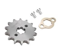Cocoarm 428 14T Moto Roue Dentée Avant, 45 Acier 17mm