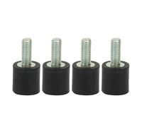 Cocoarm 4st M3 M5 M6 M6 Monted monté Anti-Vibration Silent Block Food Koil for Audio Equipment Instrument (Vd8 * 8 m3 * 8)
